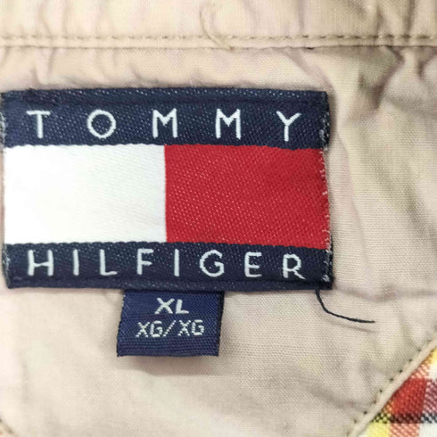 トミーヒルフィガー TOMMY HILFIGER チェック L/S BDシャツ メンズ import:XL